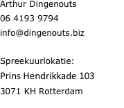 Arthur Dingenouts